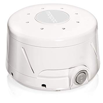 A standalone white noise machine that can be used to drown out distracting noises in the office.